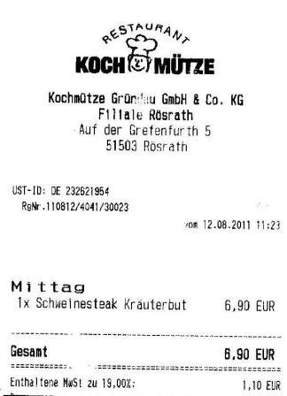 pchc H�ffner Kochm�tze Restaurant